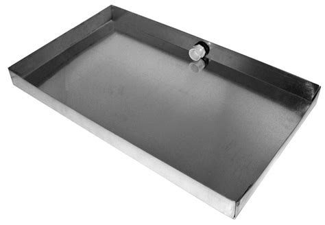 pan sheet metal|metal redirectional drain pan.